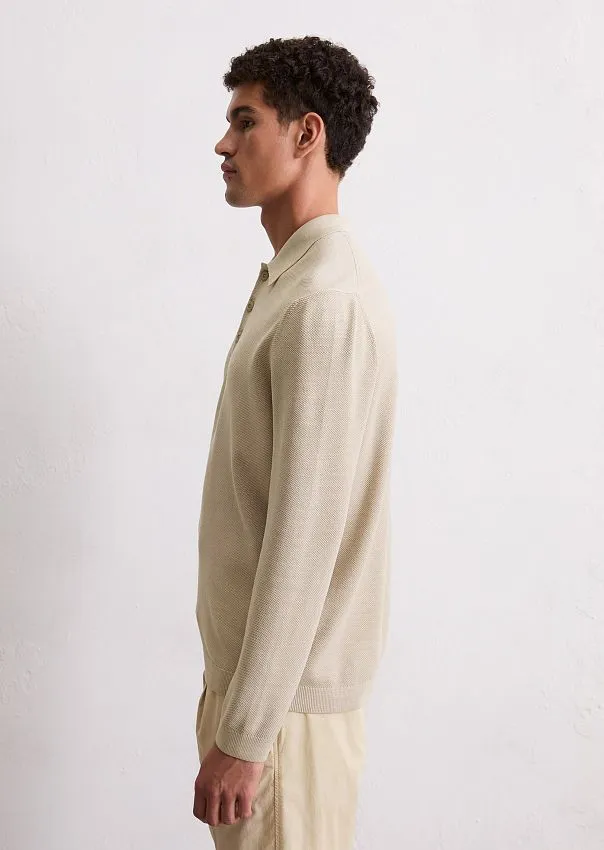 Поло с длинными рукавами Marc o'Polo - фото 5