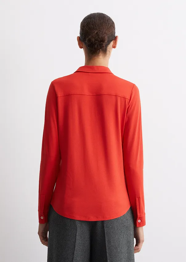 Рубашка из смесовой вискозы