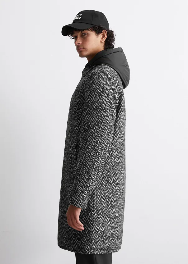 Пальто из смесовой шерсти