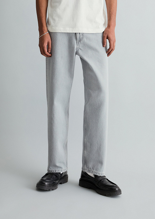 Джинсы зауженные из органического хлопка