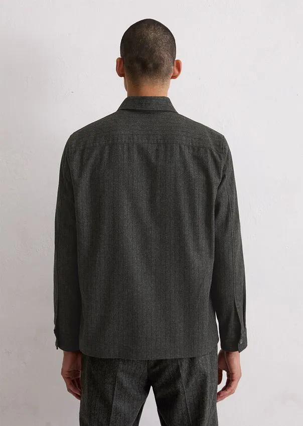 Рубашка из смесовой шерсти Marc o'Polo - фото 2