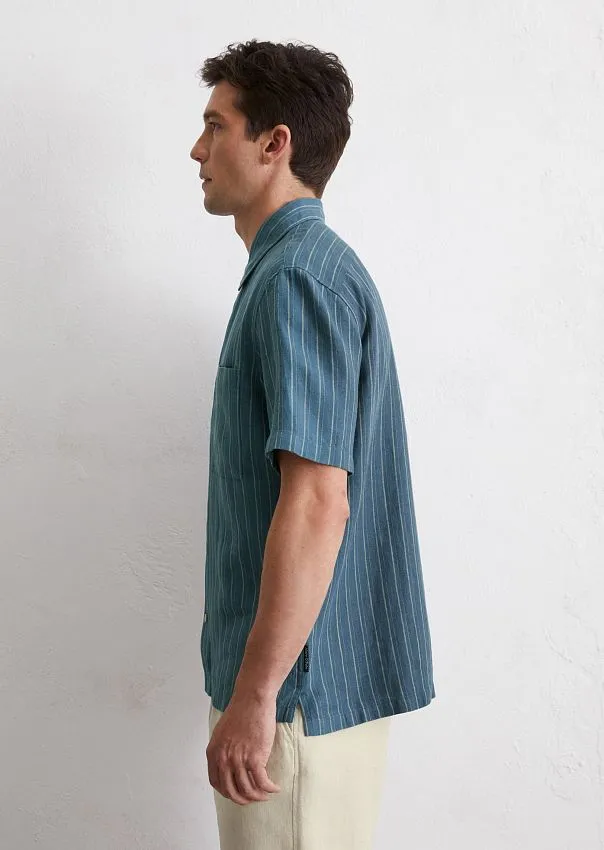 Рубашка из чистого льна Marc o'Polo - фото 5