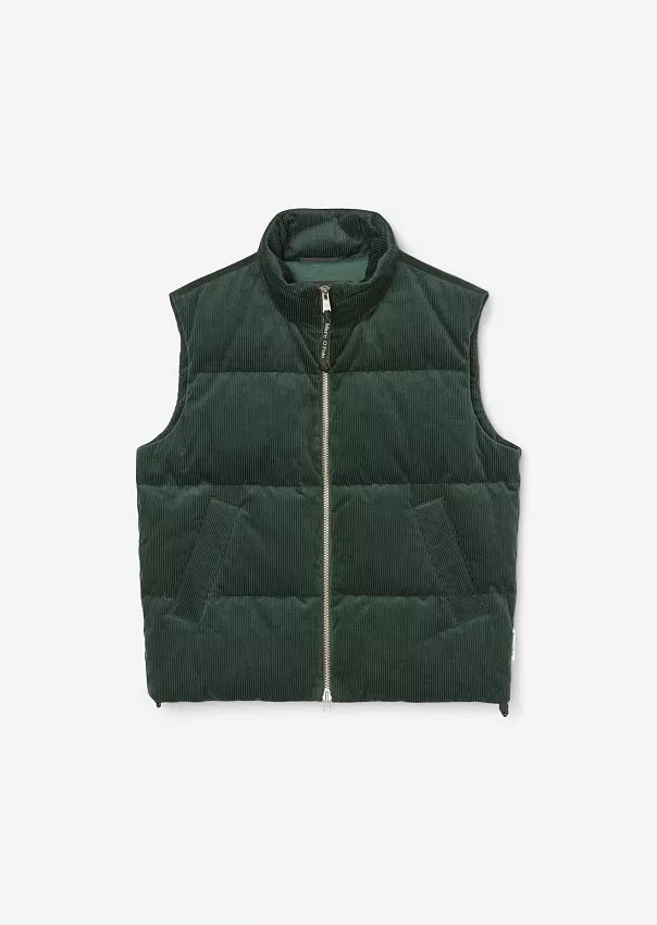 Вельветовый жилет с пуховым утеплителем Marc o'Polo - фото 6