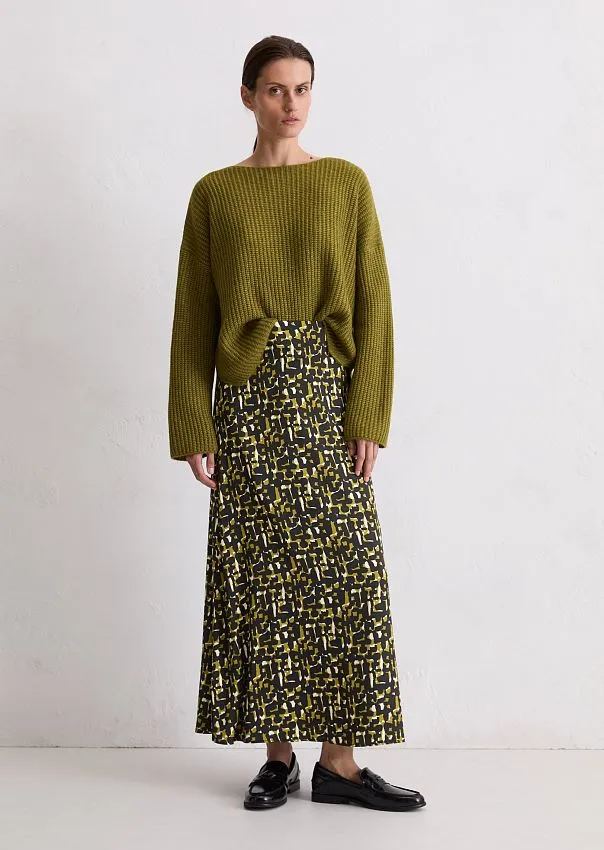 Юбка-макси из атласа Marc o'Polo - фото 1