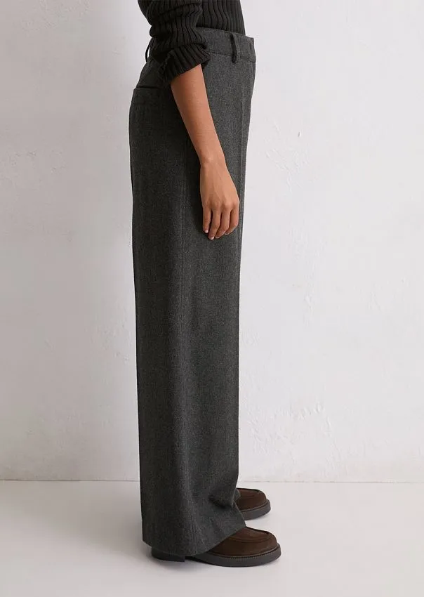 Широкие брюки из смесовой шерсти Marc o'Polo - фото 5
