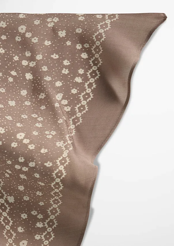 Платок из модала и хлопка