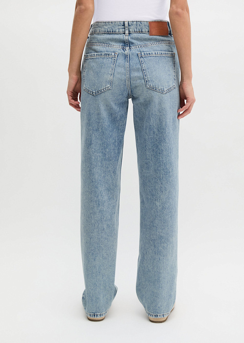 Джинсы прямые из органического хлопка