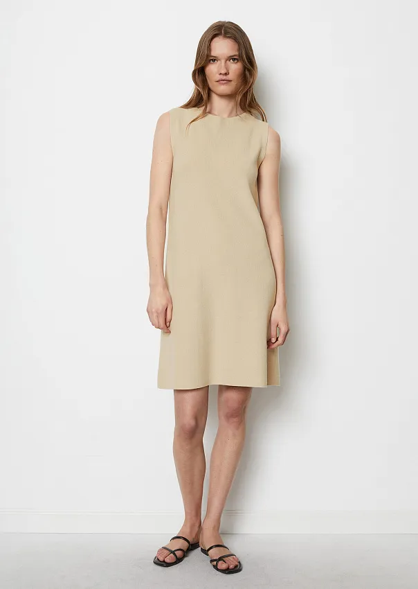 Трикотажное платье из смесового хлопка