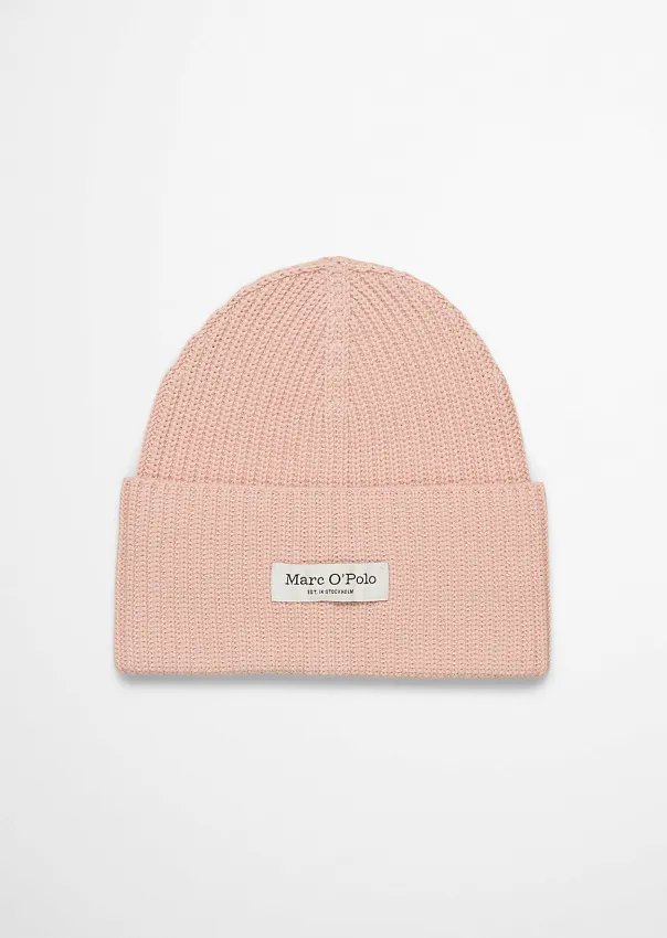 Шапка вязаная из органического хлопка Marc o'Polo - фото 1