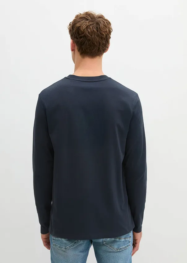 Лонгслив из чистого органического хлопка