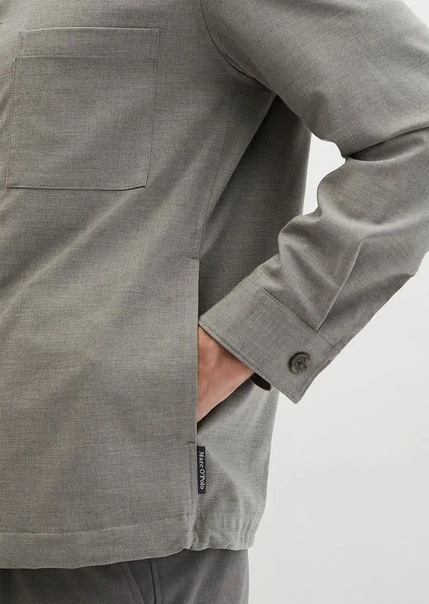 Рубашка верхняя из тонкой шерсти