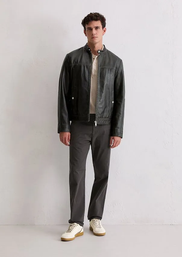 Куртка из натуральной кожи Marc o'Polo - фото 3