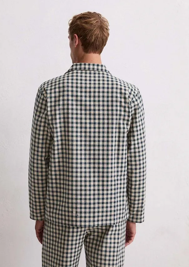 Рубашка пижамная из хлопковой фланели Marc o'Polo - фото 3