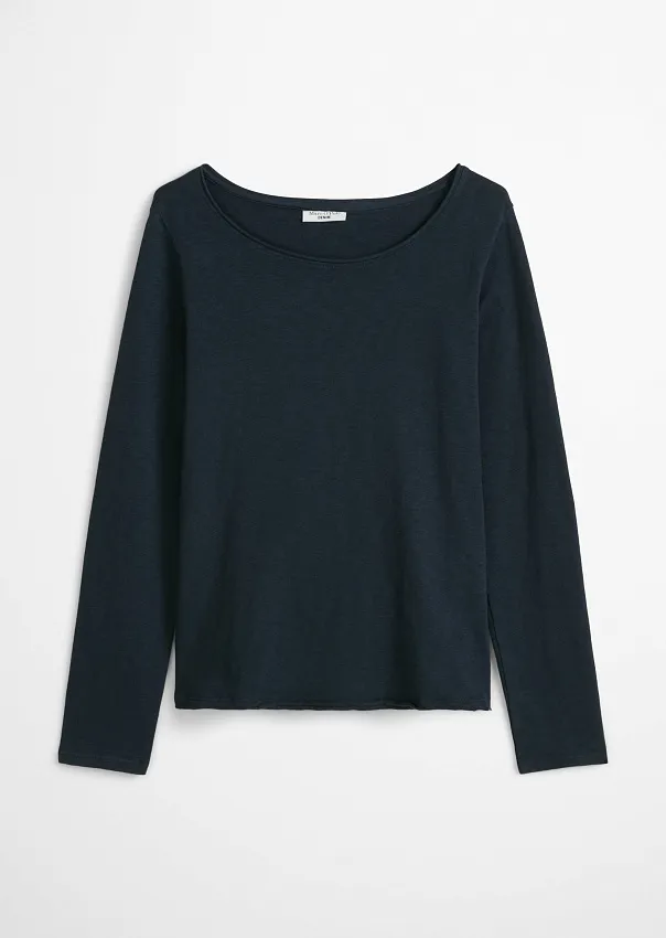 Лонгслив из органического хлопка