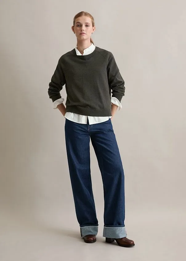 Пуловер из смесового хлопка Marc o'Polo - фото 3