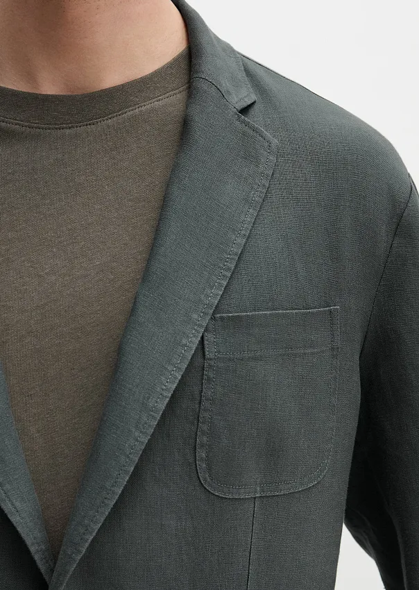 Пиджак изо льна