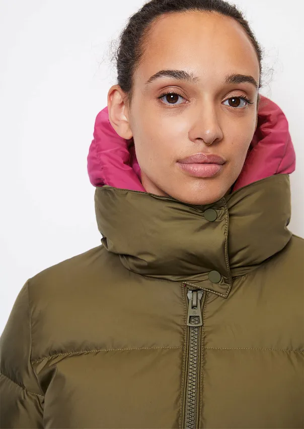 Пуховик с контрастным капюшоном Marc o'Polo - фото 4