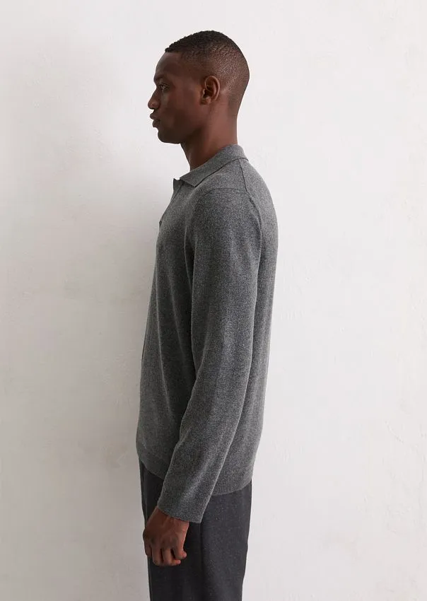 Поло с длинными рукавами Marc o'Polo - фото 5