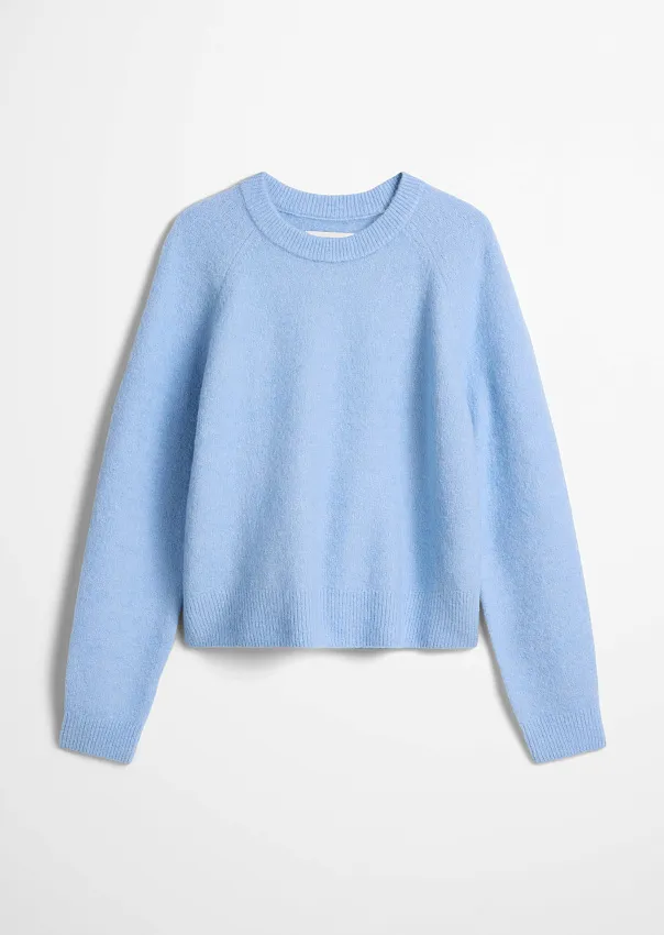 Свитер из смесовой шерсти