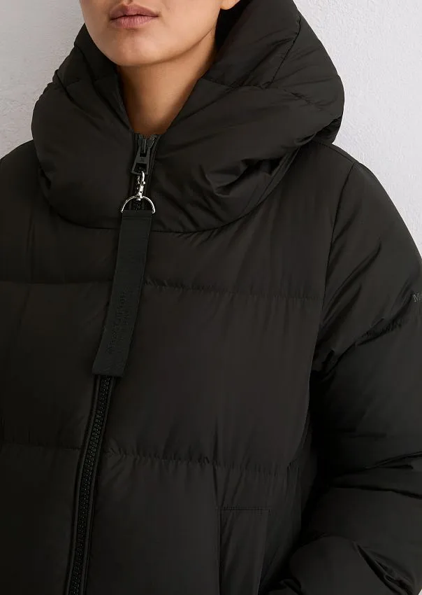 Пуховик с фиксированным капюшоном Marc o'Polo - фото 4