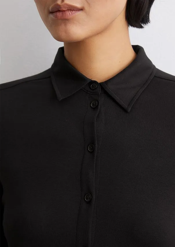 Рубашка из смесовой вискозы Marc o'Polo - фото 4