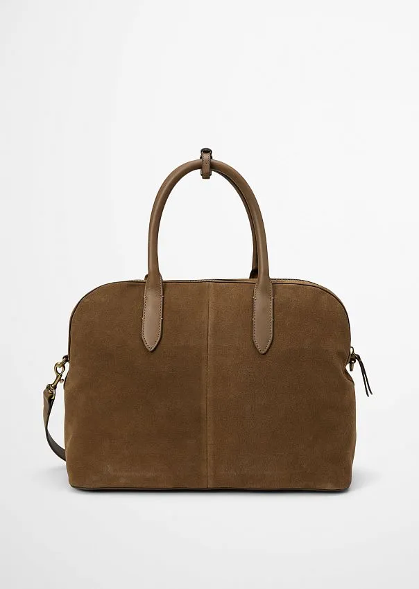 Сумка из натуральной замши Marc o'Polo - фото 3