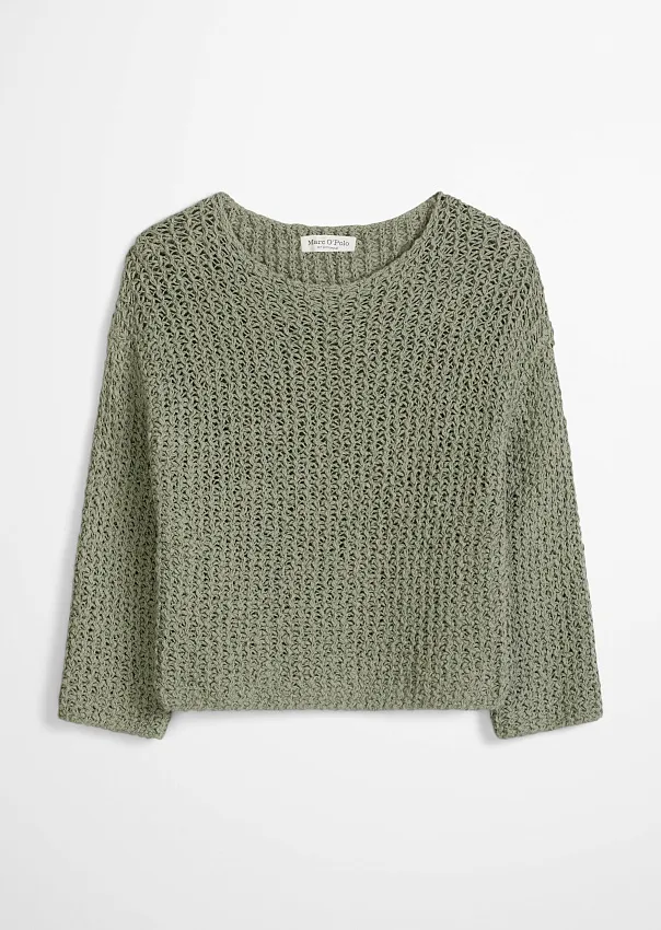 Свитер из смесового хлопка
