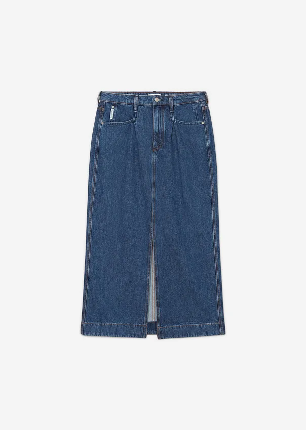 Джинсовая юбка из органического хлопка Marc o'Polo - фото 6