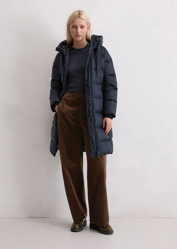 Пуховик с фиксированным капюшоном Marc o'Polo - фото 1