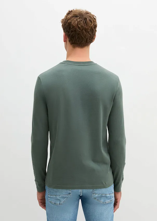 Лонгслив из чистого органического хлопка Marc o'Polo - фото 2