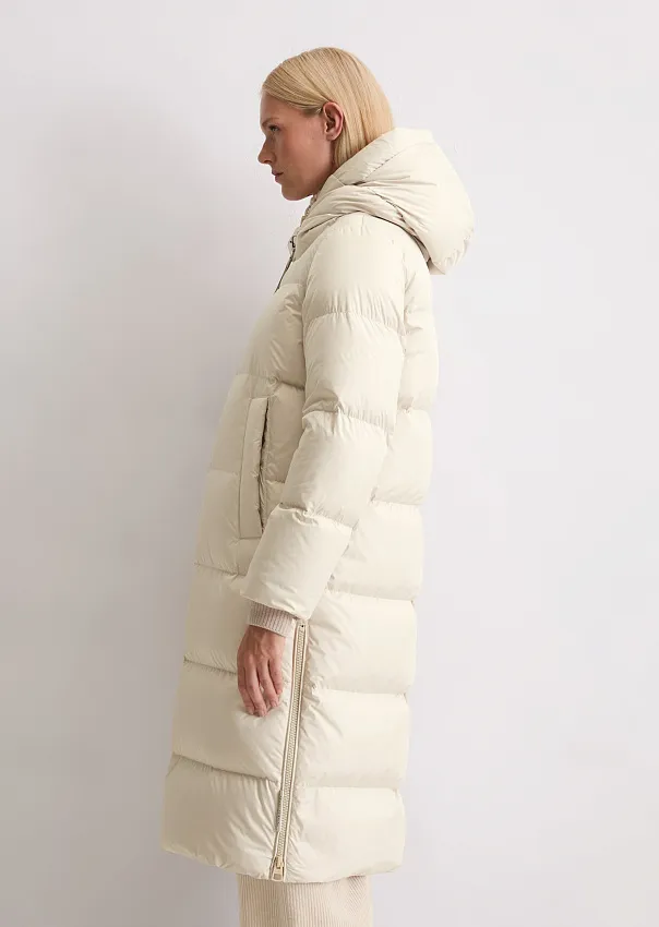 Пуховик с фиксированным капюшоном Marc o'Polo - фото 5