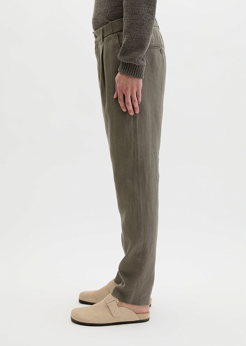 Чиносы изо льна