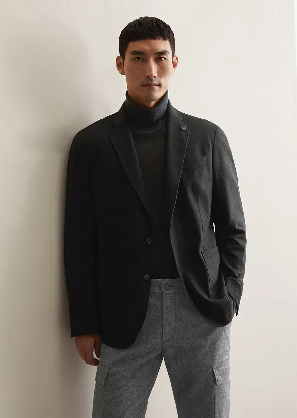 Пиджак из смесовой шерсти
