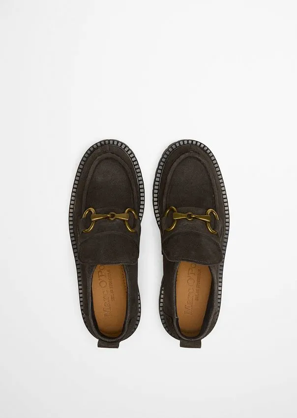 Лоферы из замши Marc o'Polo - фото 4
