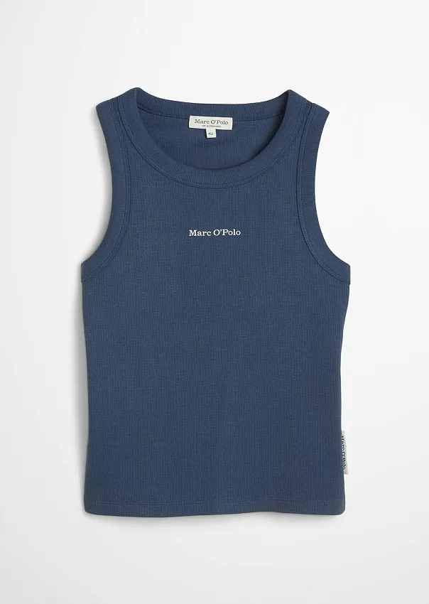 Топ из смесового хлопка Marc o'Polo - фото 4