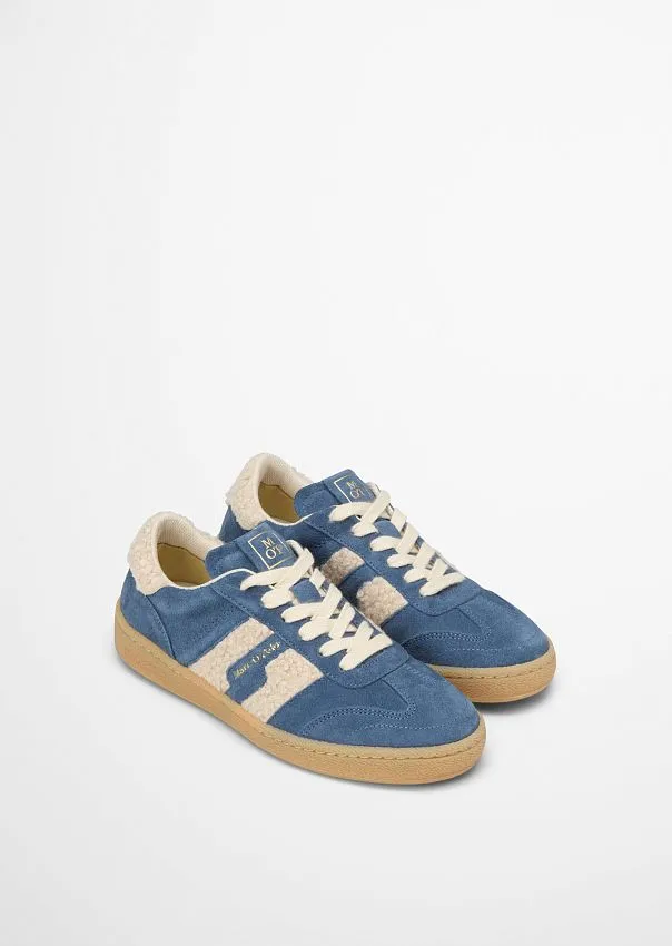 Кроссовки из нубука с плюшевыми вставками Marc o'Polo - фото 2