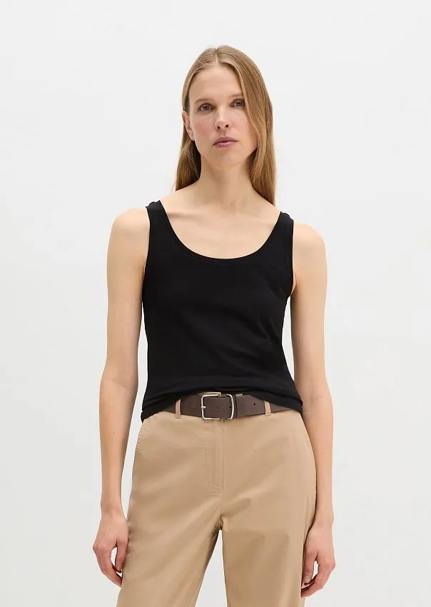 Топ из смесового хлопка Marc o'Polo - фото 3