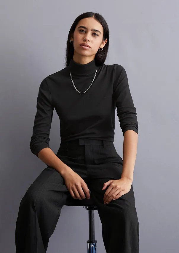 Водолазка из смесового хлопка