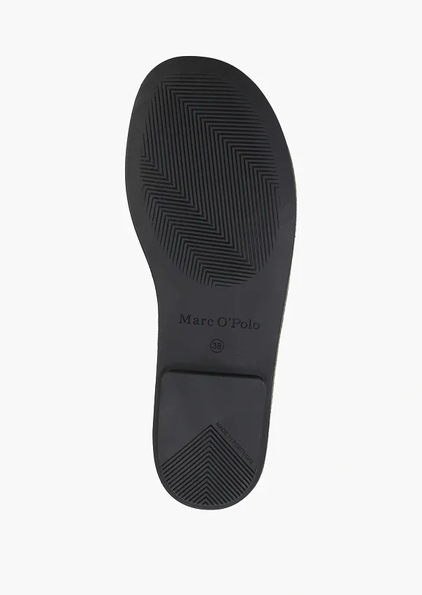 Балетки из натуральной замши