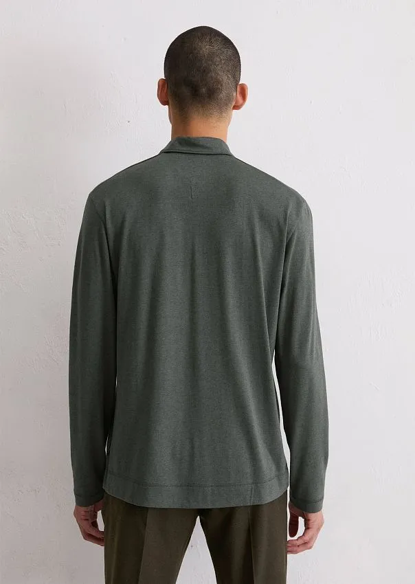 Поло с длинными рукавами Marc o'Polo - фото 2