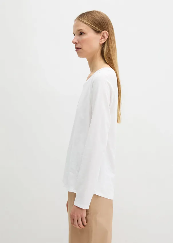 Лонгслив из органической хлопковой ткани Marc o'Polo - фото 5