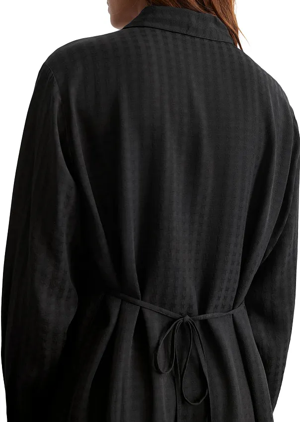 Платье-рубашка из чистой вискозы