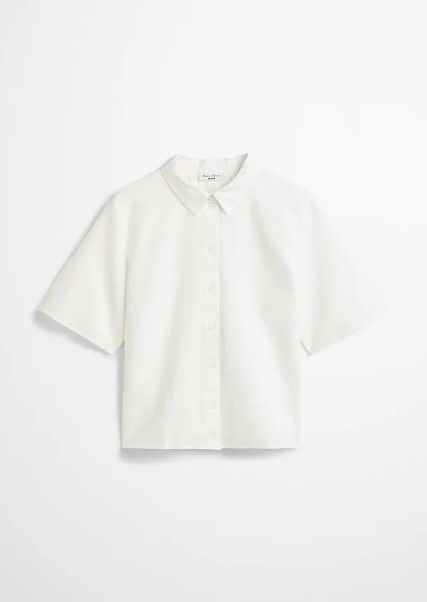 Рубашка изо льна и органического хлопка