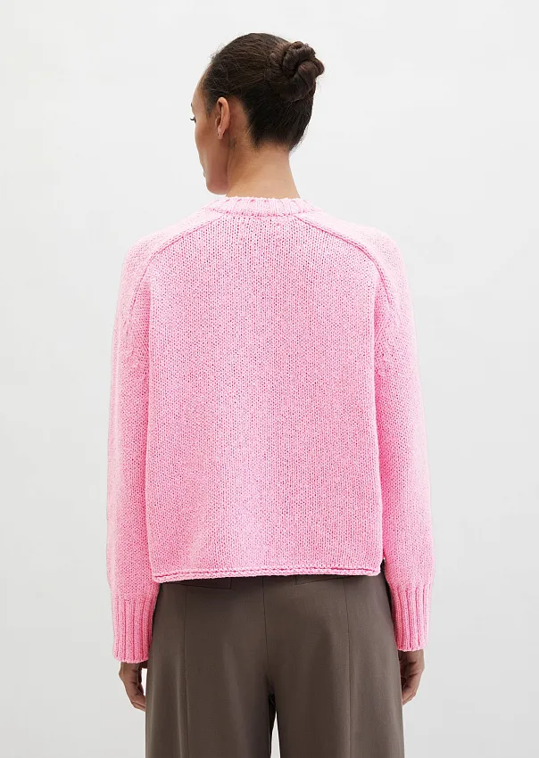 Свитер из смесового хлопка