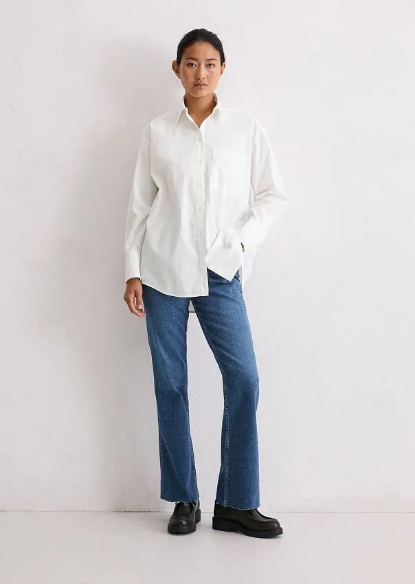 Рубашка из высококачественного хлопкового стрейча Marc o'Polo - фото 3