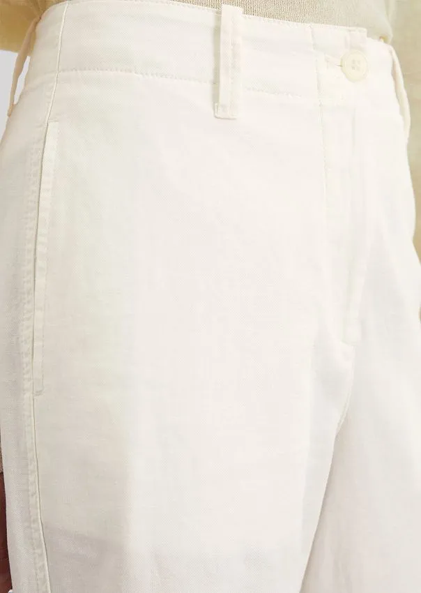 Брюки широкие LANDE из органического хлопка и льна Marc o'Polo - фото 4