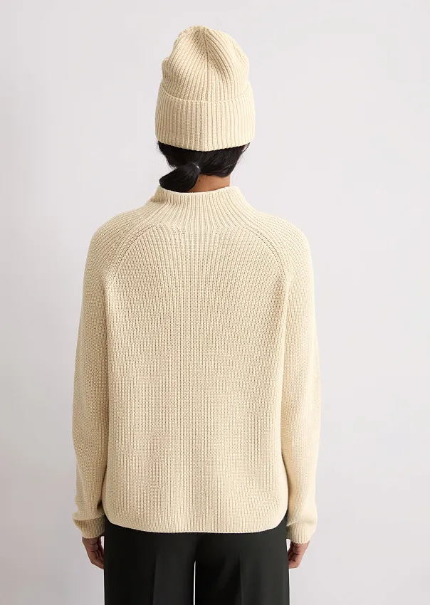 Джемпер из органического хлопка с высоким воротом Marc o'Polo - фото 2