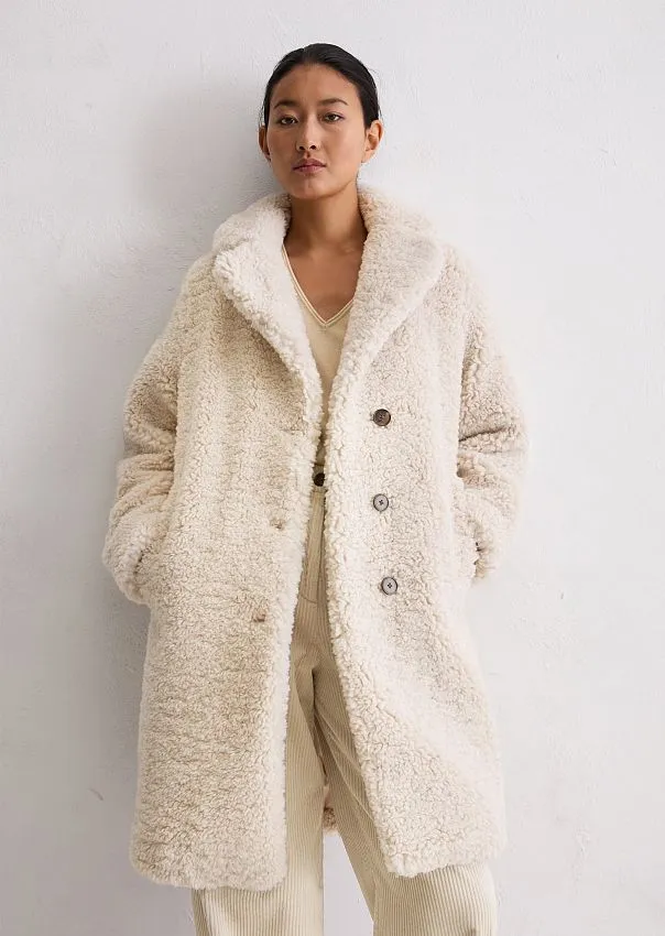 Пальто из искусственного меха Marc o'Polo - фото 1