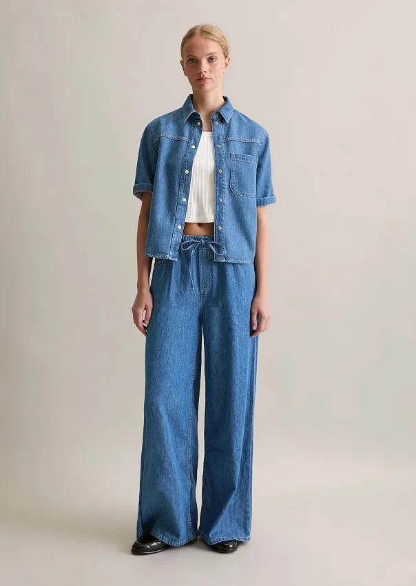 Рубашка джинсовая Marc o'Polo - фото 3