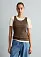 Топ из хлопкового джерси